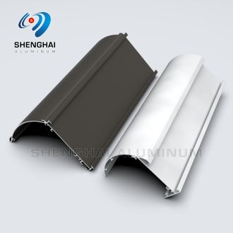 Curtain Aluminum Extrusion Rail Track Profiles