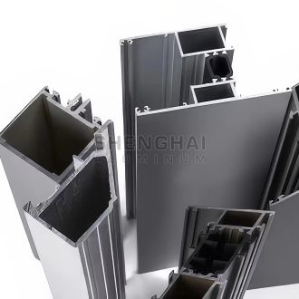 Curtain wall extruded aluminum profile