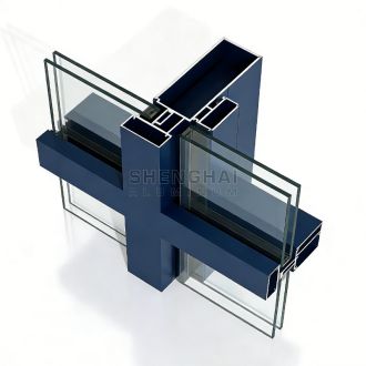 curtain wall aluminum profile