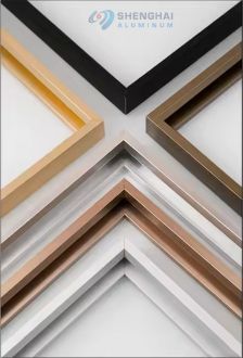 Aluminum Frame Profile for Picture Frames/Photo Frames/Mirror Frames Poster Snap Aluminum Profile