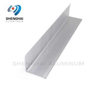 Polished Silver Aluminium Straight Edge Tile Trim