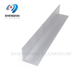 Polished Silver Aluminium Straight Edge Tile Trim