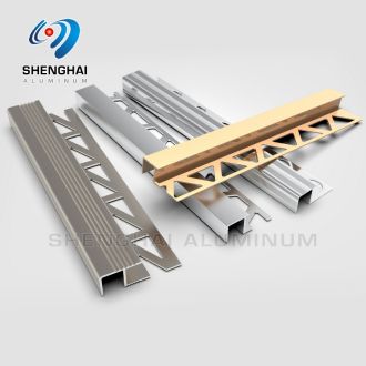 Architectural Aluminium Square Tile Trim Profiles