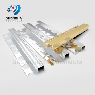 Architectural Aluminium Square Tile Trim Profiles