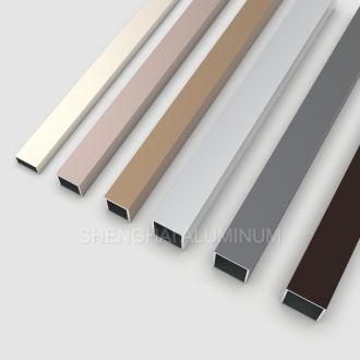 Powder Coating Aluminium Square Tube For Decoration