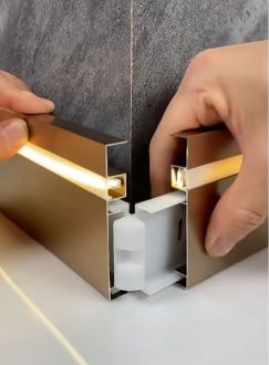 Aluminum Alloy Skirting for Modern Home Decoration