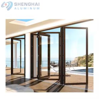 6000 Series Aluminum Folding Door - High-Quality, Durable, Energy-Efficient | Exported Worldwide