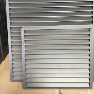 Moisture-Proof Aluminum Louver Blinds for Kitchens and Bathrooms