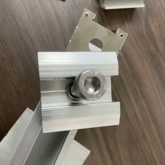 High Durability Solar Aluminum Profiles for PV Mounting Systems | Custom 6063/6060 Extrusions
