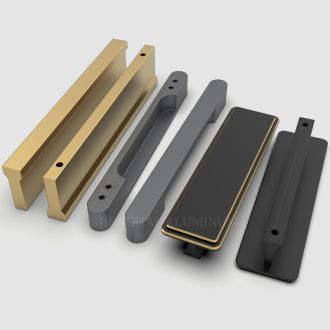 Furniture Aluminium Handle Profile For Cabinet