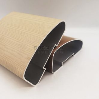 Modern Aluminum Stair Railing Interior Profile
