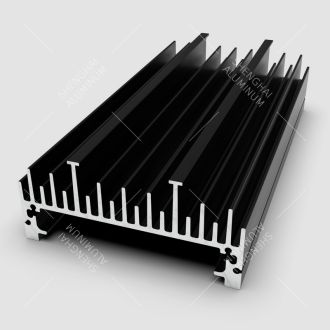 Anodized Black Electronic Aluminium Heat Sink For Poland