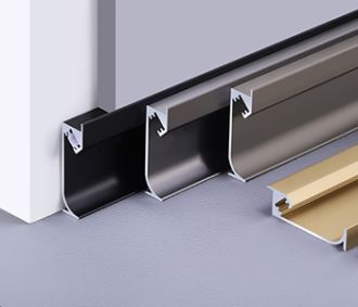 Aluminum Skirting Board Wall Decoration Strip