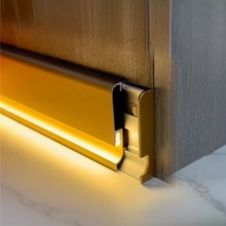 LED Luminous Skirting Board with Smart Dimming | Modern Home Lighting Upgrade