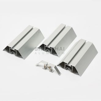 Aluminium Solar Panel PV Mounting Rail Structure