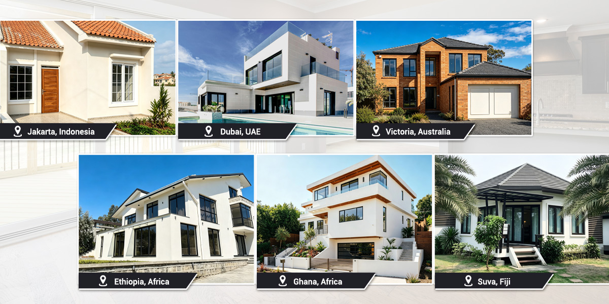 Shenghai Aluminum Aluminum door Project case