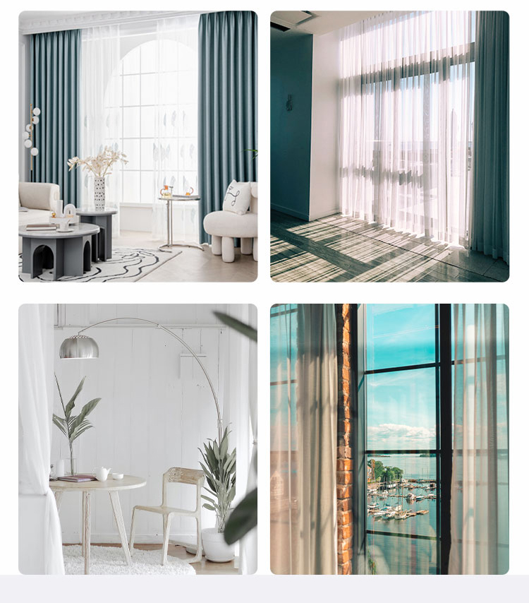 Aluminum Profile Curtain Rail Application Aluminum Profile Curtain Rail Application