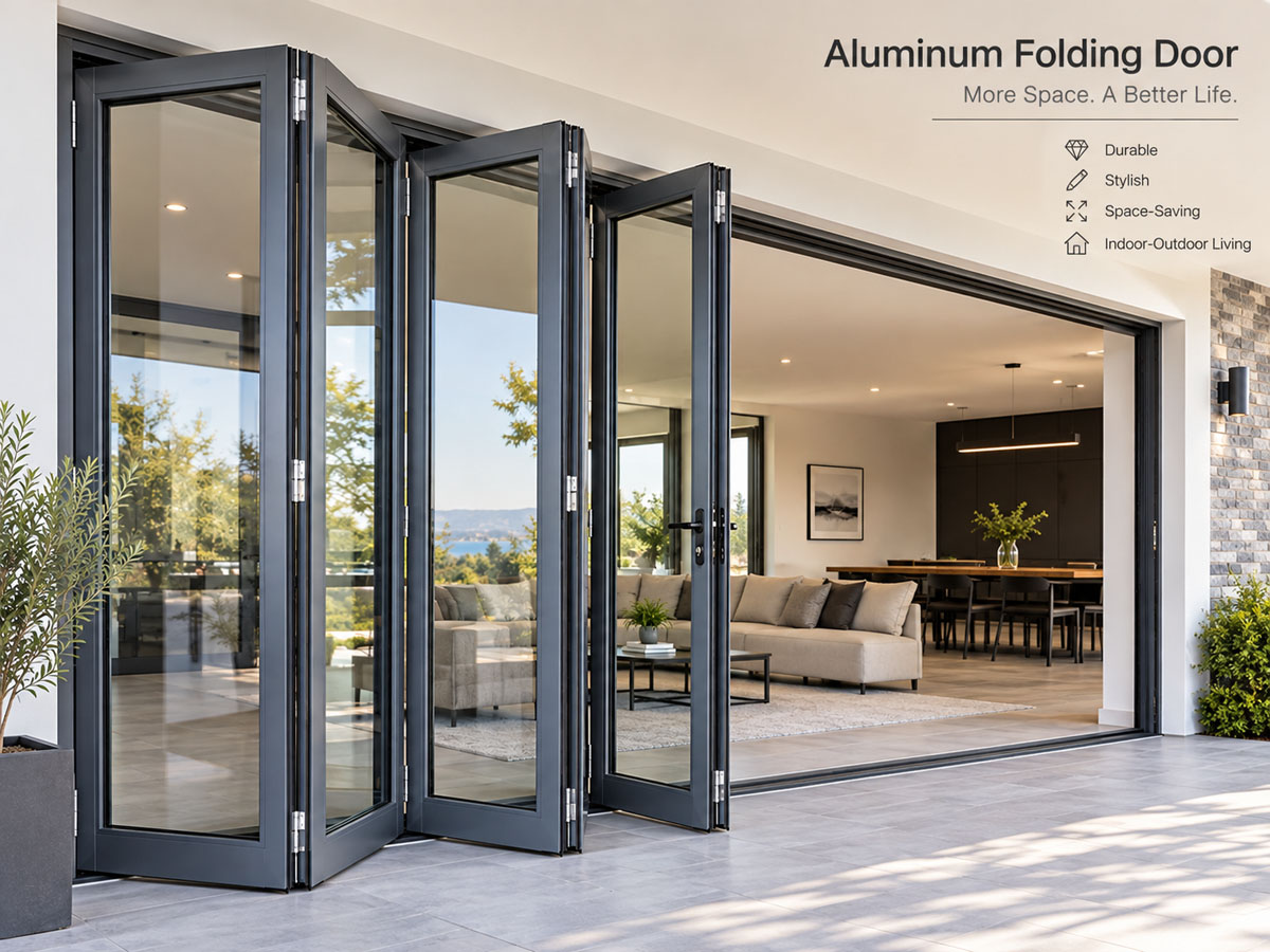 Aluminum Folding Door Shenghai Aluminum