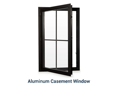 Aluminum casement window Aluminum casement window