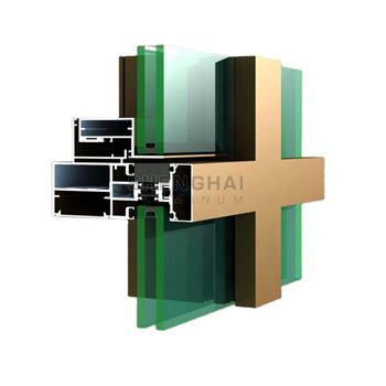 Aluminum frame curtain wall