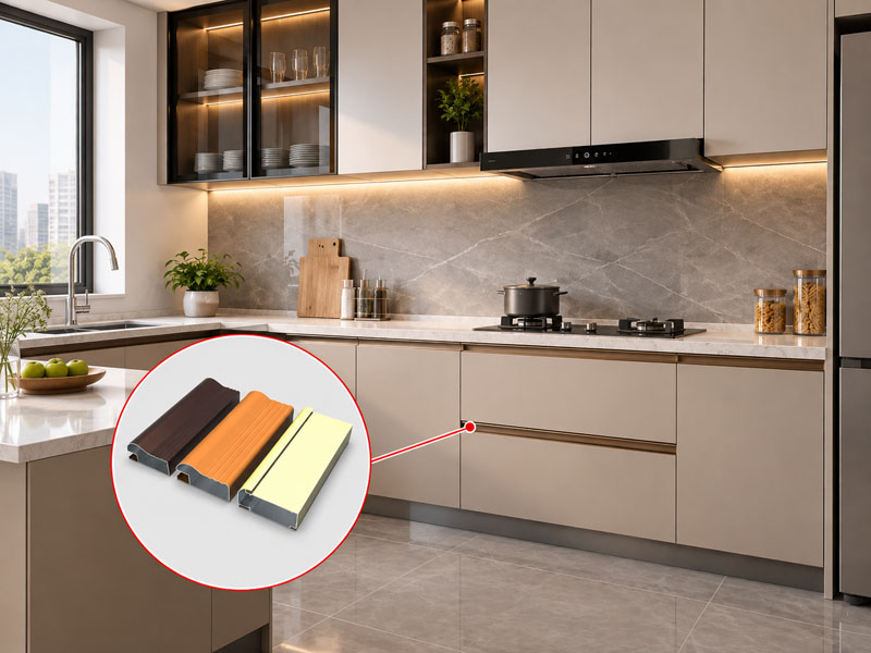 Aluminum kitchen cabinet profile Aluminum kitchen cabinet profile