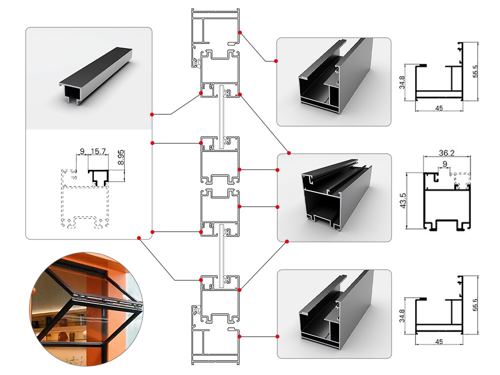 Aluminum-window-application-shows