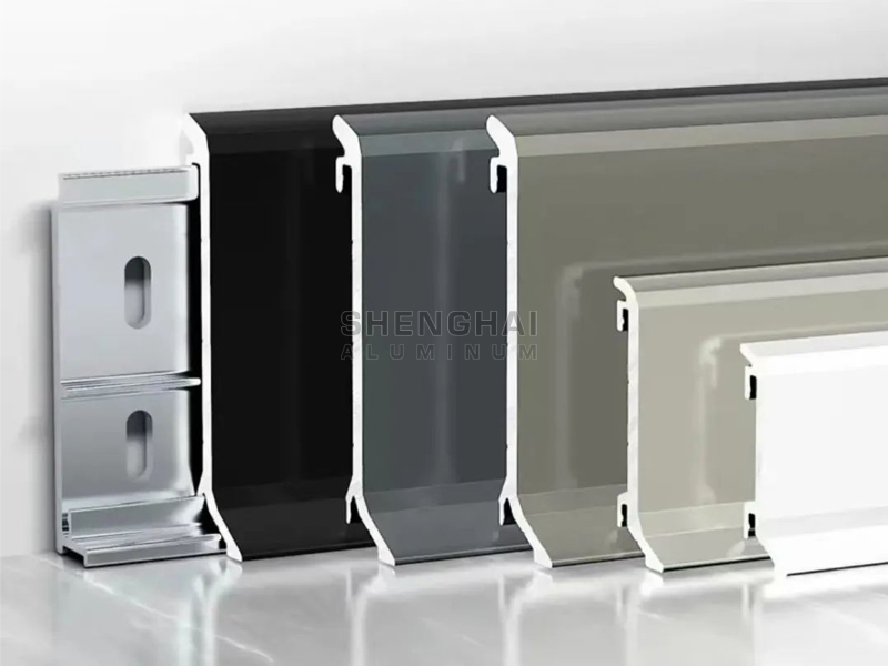 Anodized Aluminum Skirting Baseboard