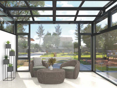 Balcony enclosure project for USA