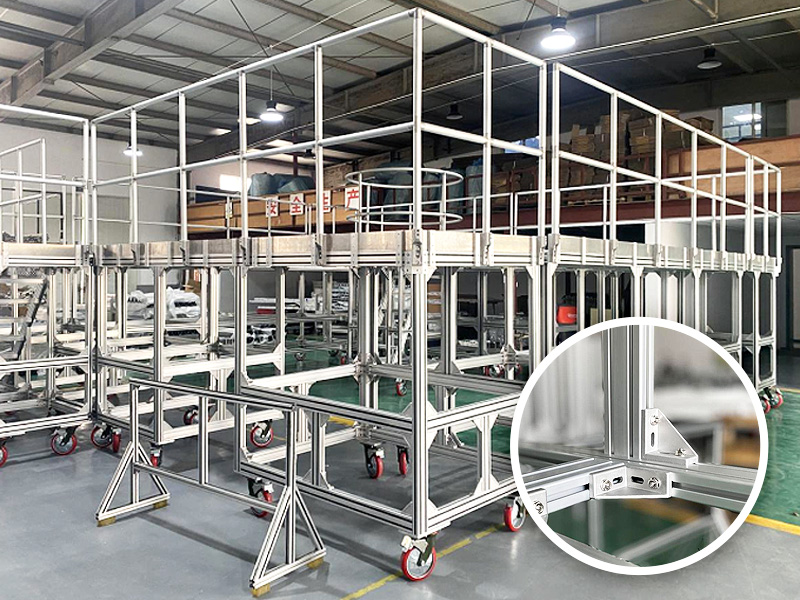 T-slot-aluminum-for-assembly-line-workbenches
