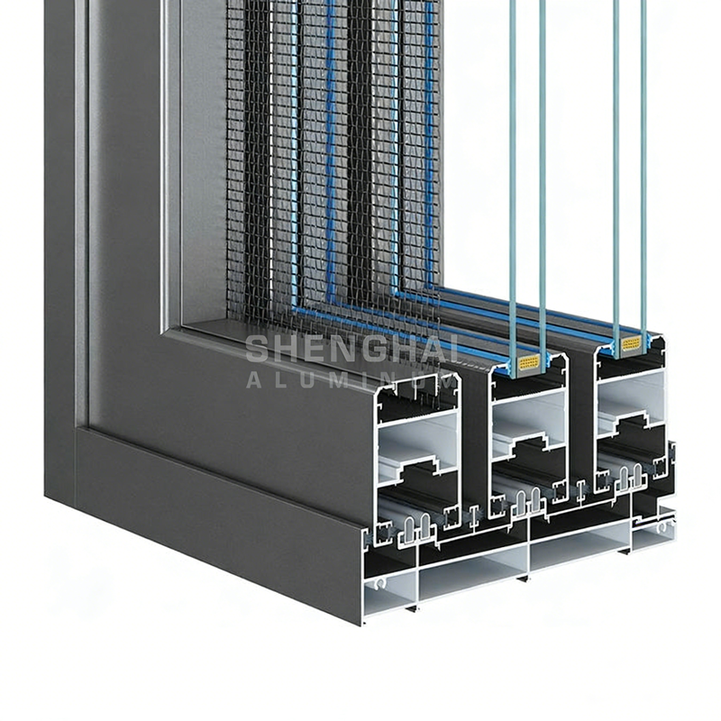 Thermal Break Aluminum Doors and Windows Profiles Thermal Break Aluminum Doors and Windows Profiles