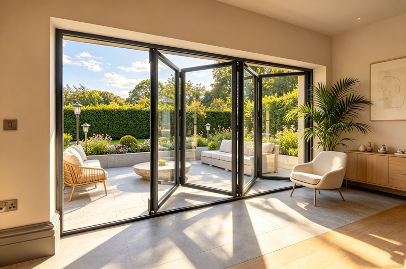 aluminium bi fold doors