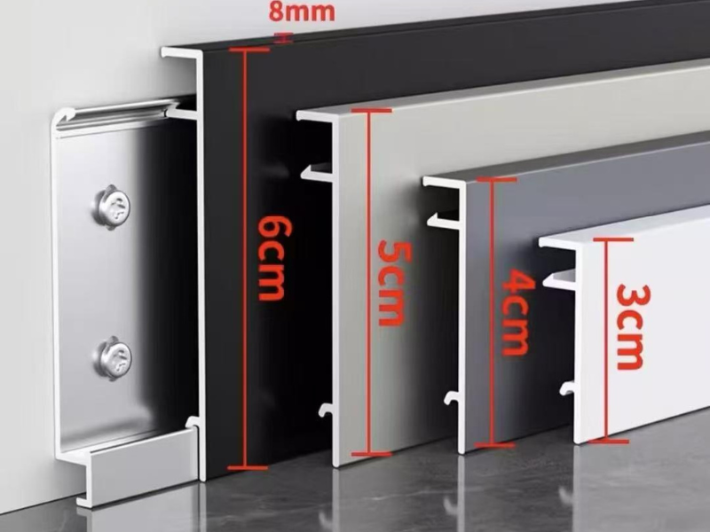 aluminum baseboard