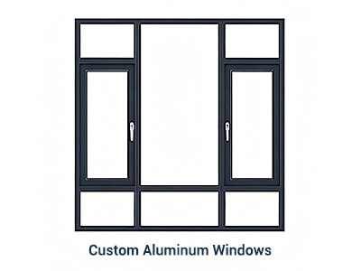Custom aluminum windows Custom aluminum windows