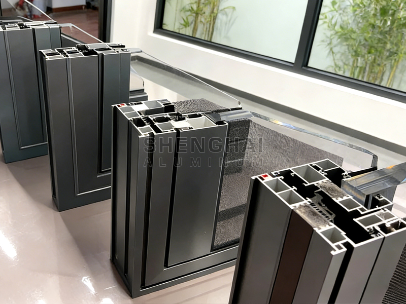 high energy efficient aluminum windows profile