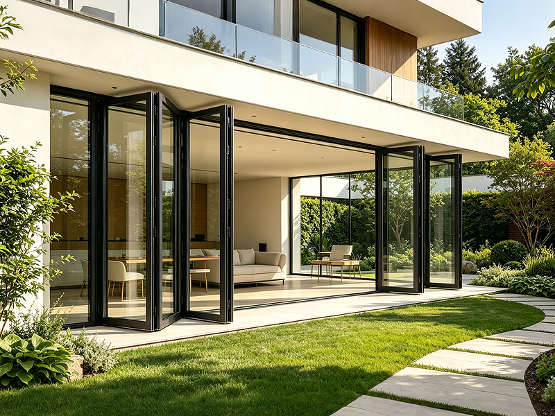 Aluminium Garden Room Bifold Doors
