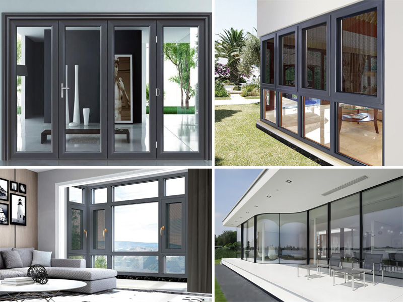 Image of An Energy-Efficient Door and Window with Waterproof, Soundproof, Thermal Insulation, and Heat Insulation Features. Image of An Energy-Efficient Door and Window with Waterproof, Soundproof, Thermal Insulation, and Heat Insulation Features.