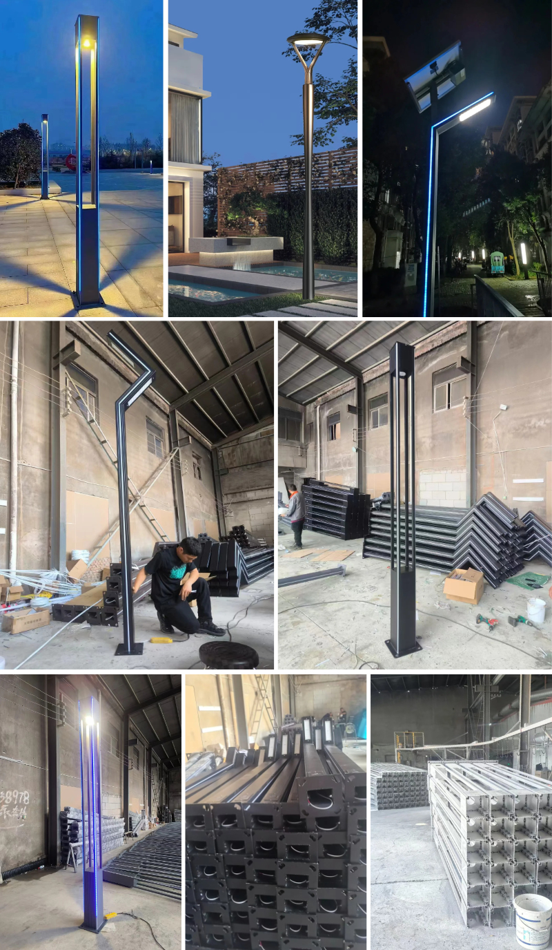 Image of Aluminum Profiles for Solar Street Lights | Custom Extrusions Manufacturer