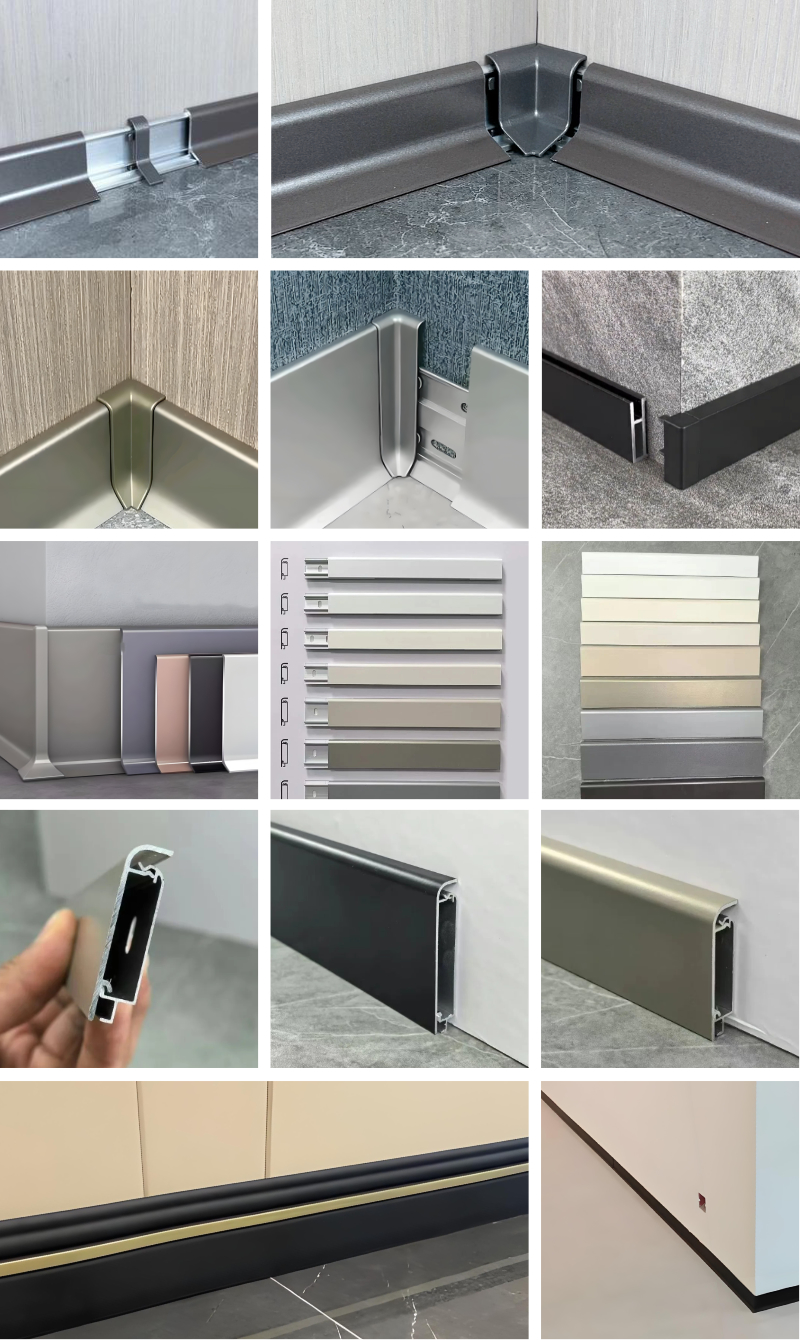Image of Aluminum Alloy Skirting for Modern Home Decoration